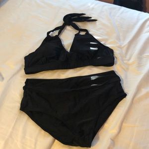 Black 18 two piece - never worn- size 18 Bundle & save with 3 suits in closet